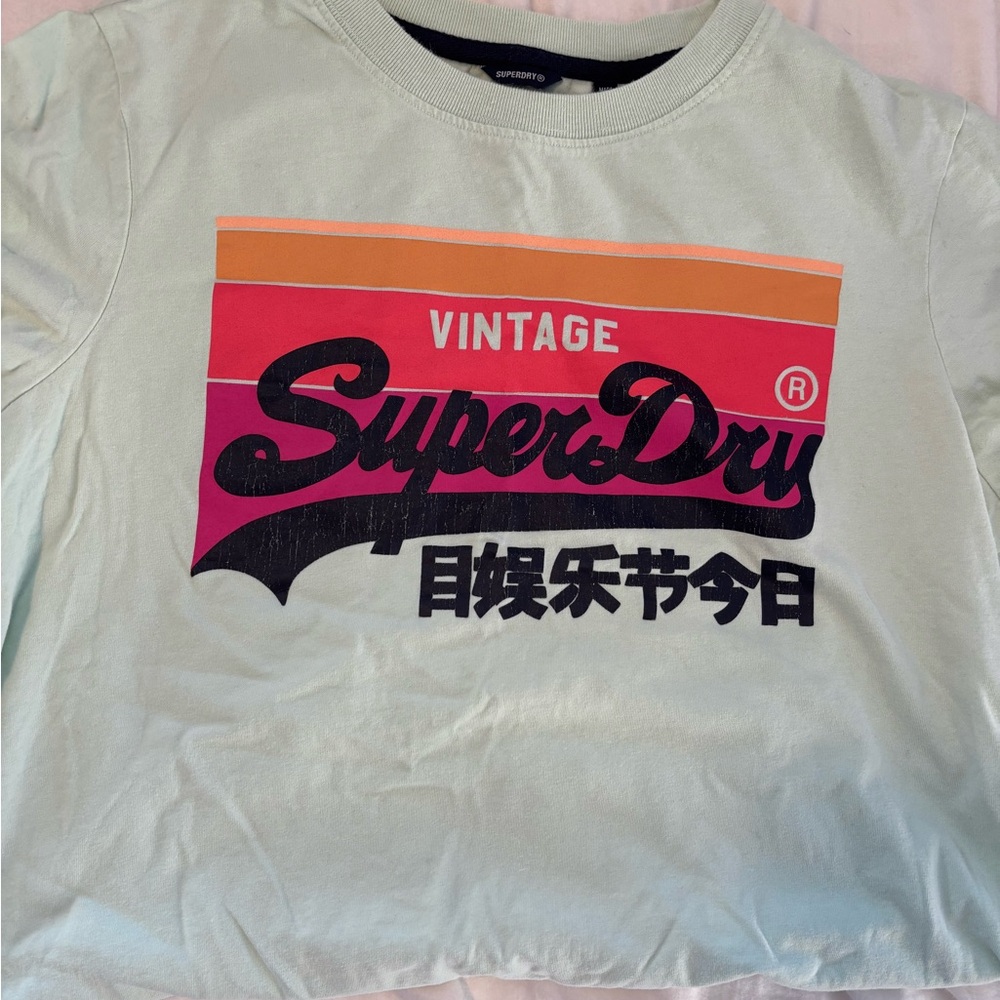 SuperDry Vintage Graphic Tee - Mint